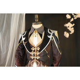 Halloweez Zhongli Cosplay Costume - Complete Anime Role Play Set for Halloween Carnival - Halloweez